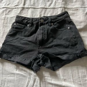 garage denim shorts